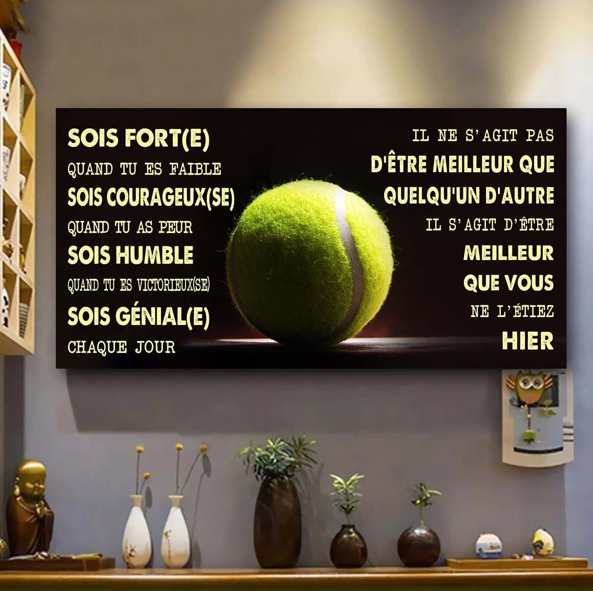 Basket-ball Il ne s'agit pas d'être meilleur que quelqu'un d'autre, il s'agit d'être meilleur que vous ne l'étiez hier.