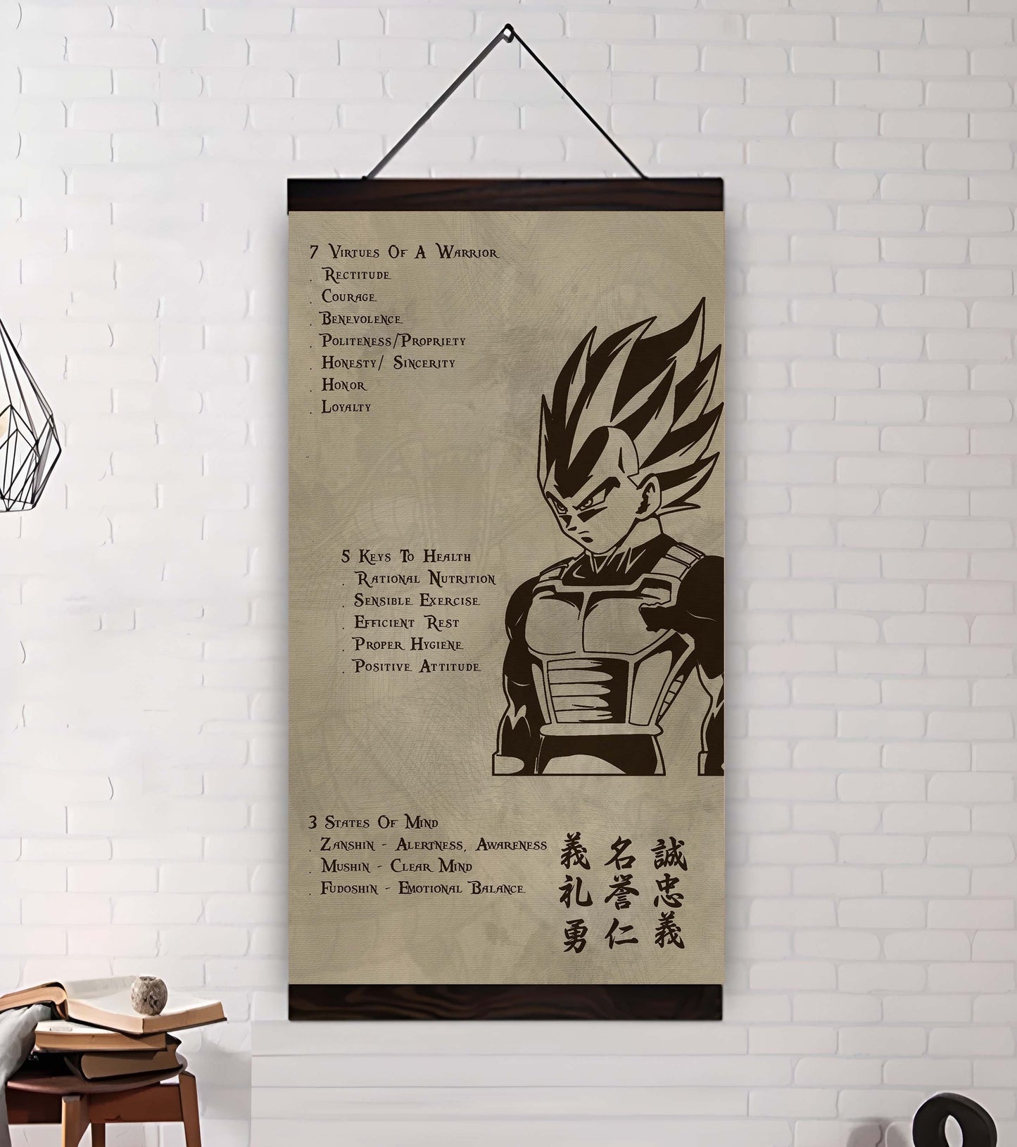 GK 7 5 3 Code New Vertical Poster Canvas Wall Art (Ver2)
