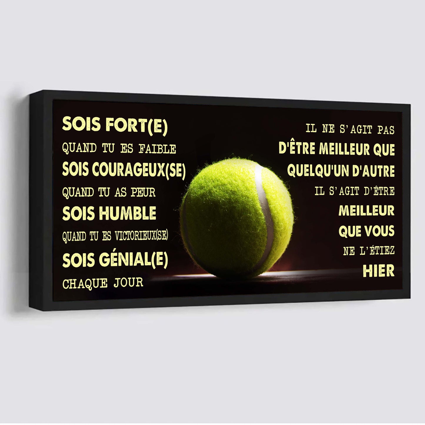 Basket-ball Il ne s'agit pas d'être meilleur que quelqu'un d'autre, il s'agit d'être meilleur que vous ne l'étiez hier.