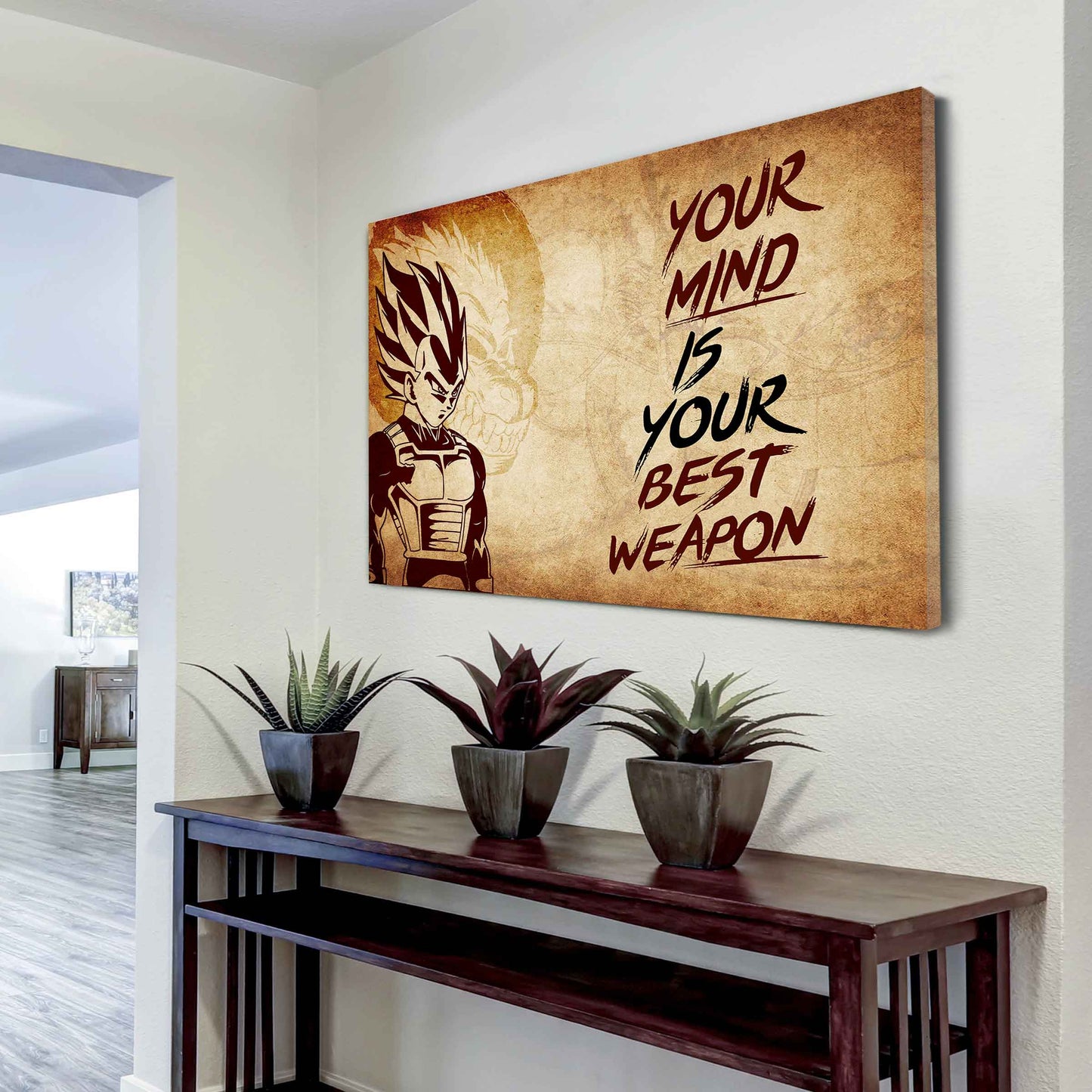 Knight Templar Poster Canvas Your Mind Is Your Best Weapon Best Gift (Copy)