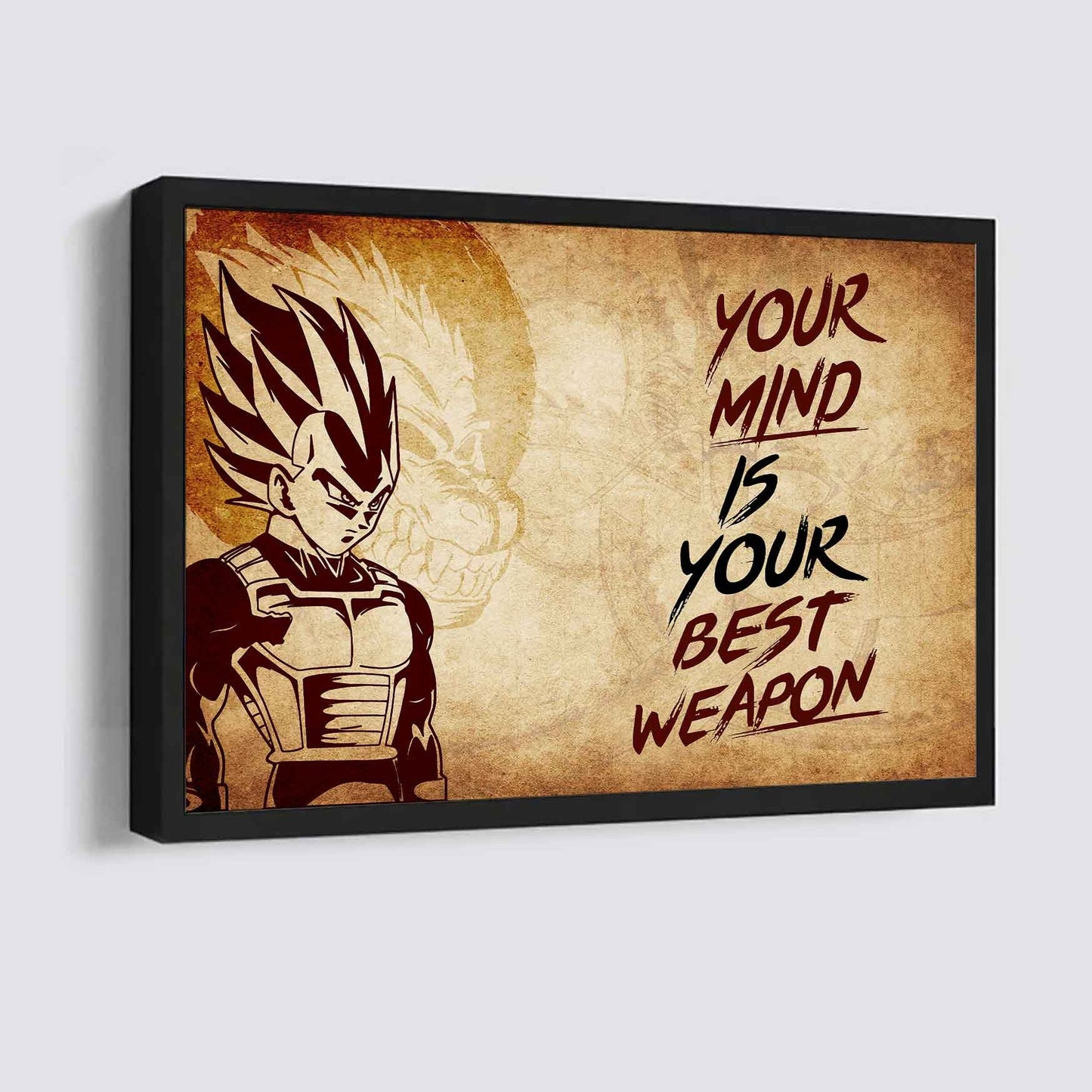 Knight Templar Poster Canvas Your Mind Is Your Best Weapon Best Gift (Copy)