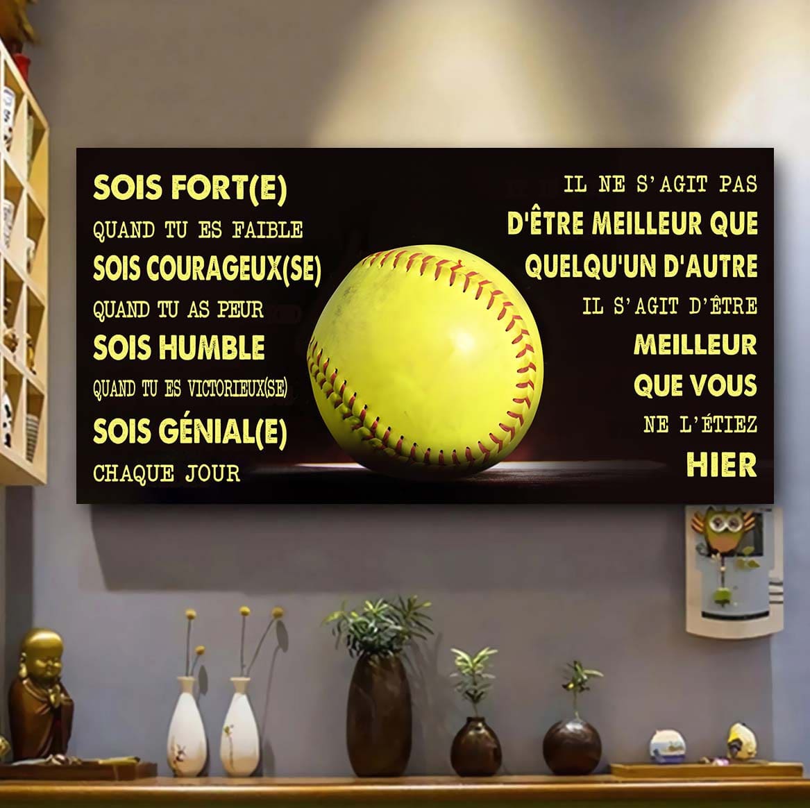 Basket-ball Il ne s'agit pas d'être meilleur que quelqu'un d'autre, il s'agit d'être meilleur que vous ne l'étiez hier.