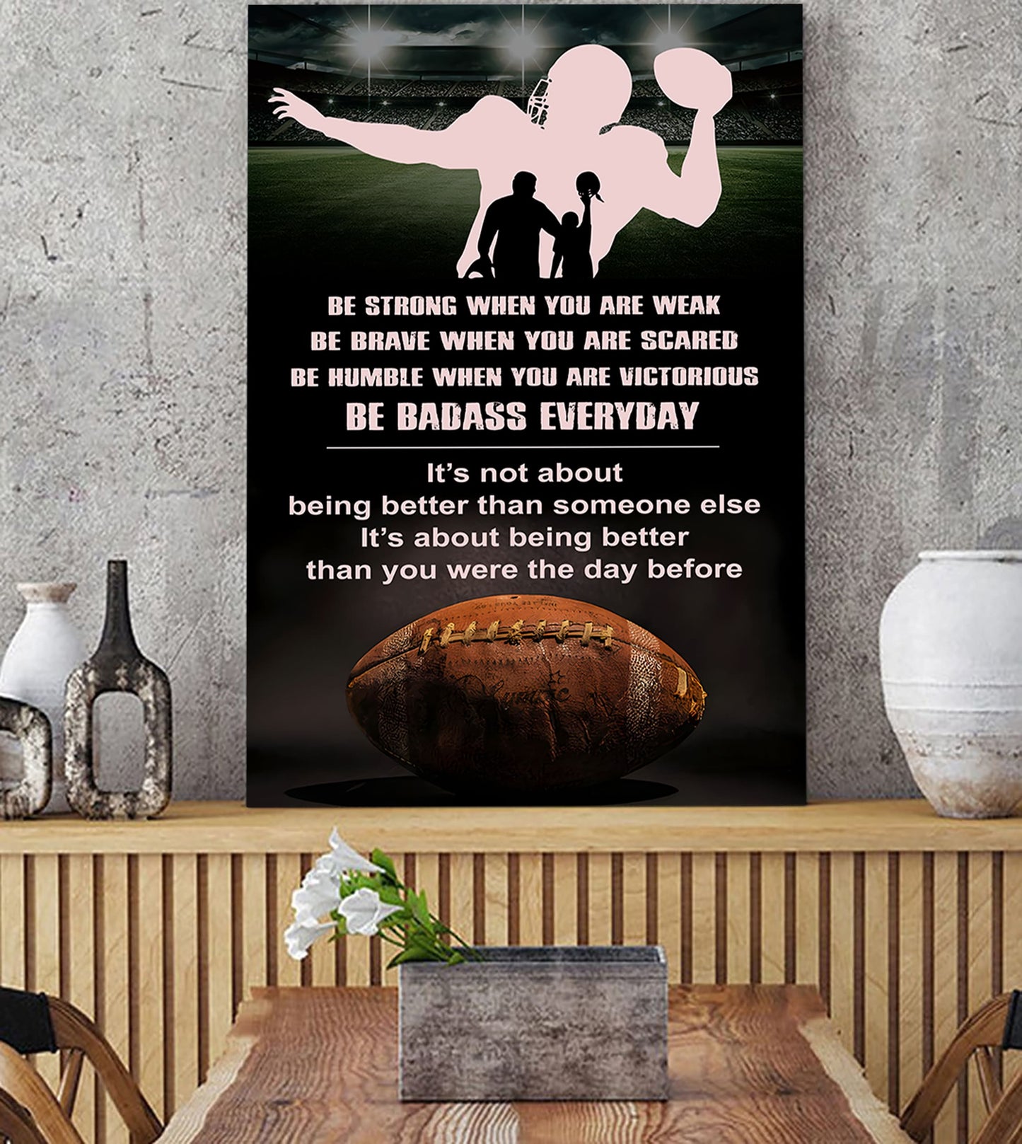 American Football It's Being Better Than You Were The Day Before