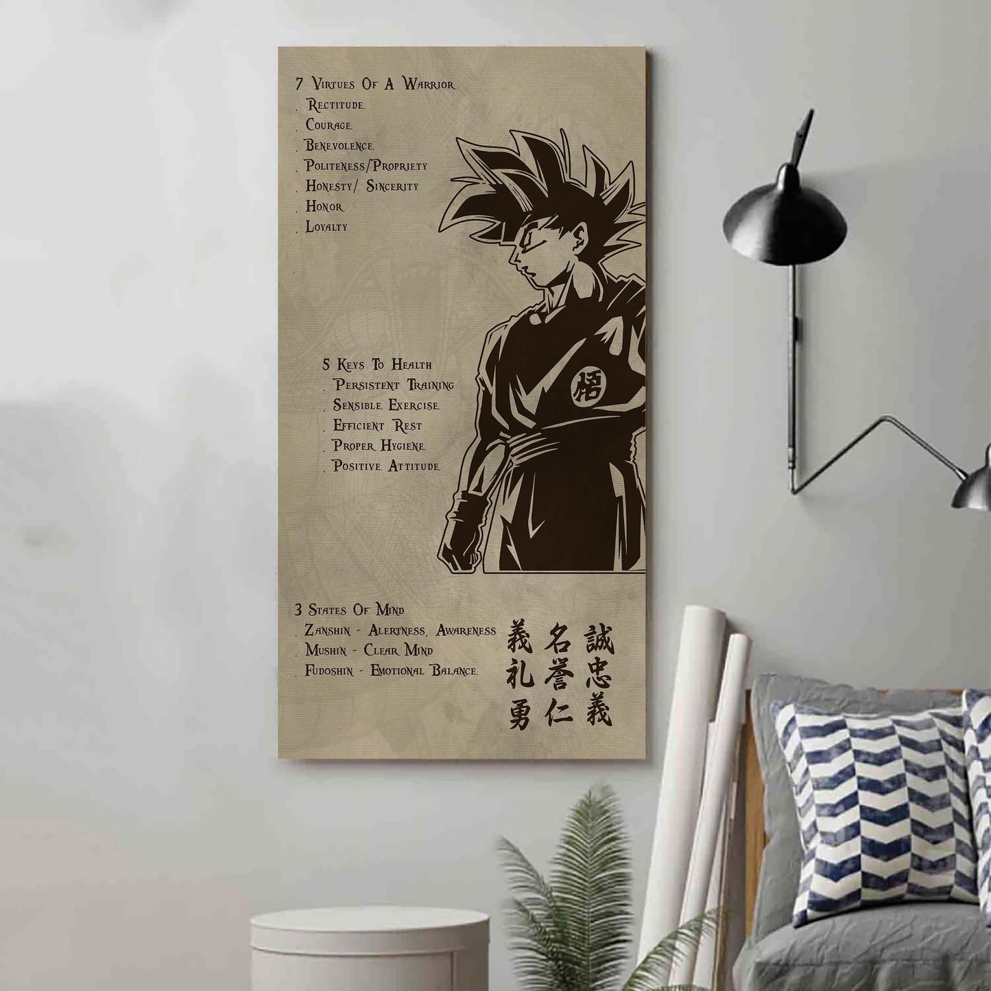 VGT 7 5 3 Code New Vertical Poster Canvas Wall Art (Ver1)