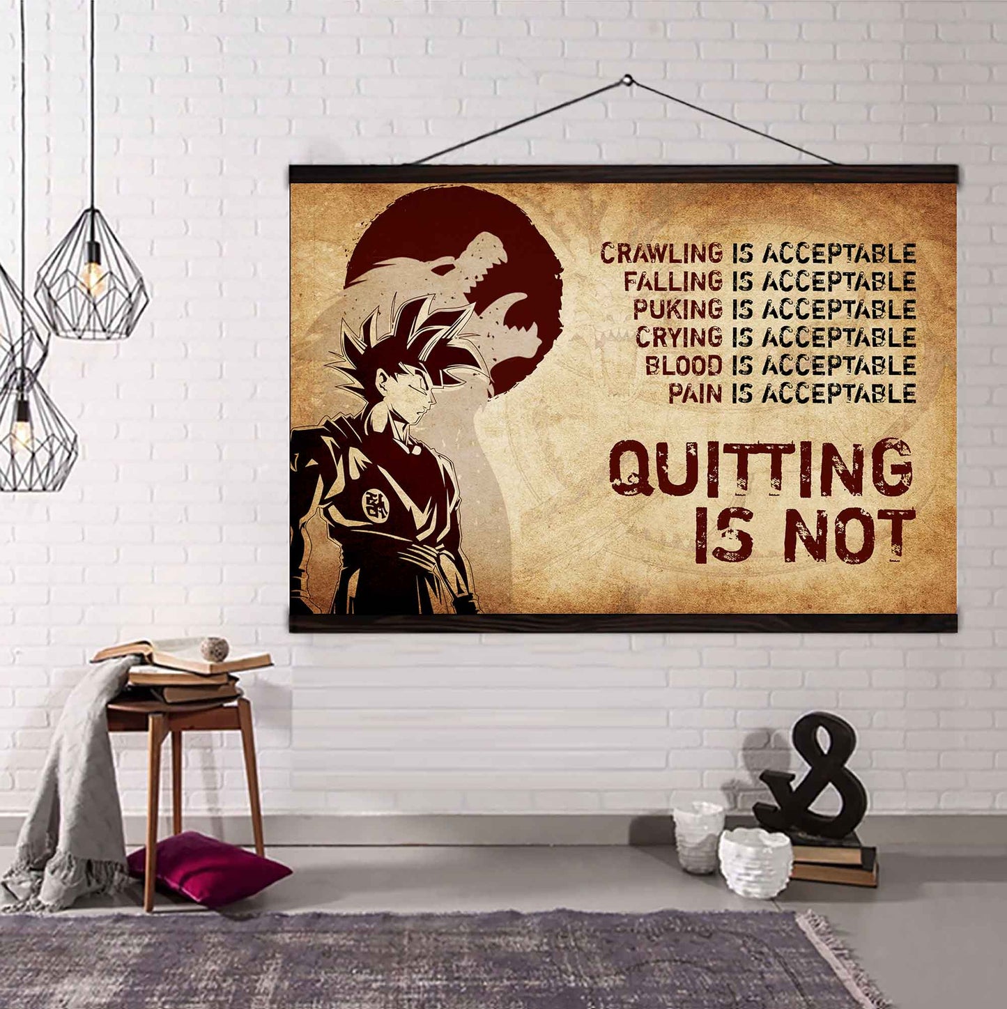 Knight Templar Poster Canvas Quiting Is Not Best Gifts Motivation Quotes