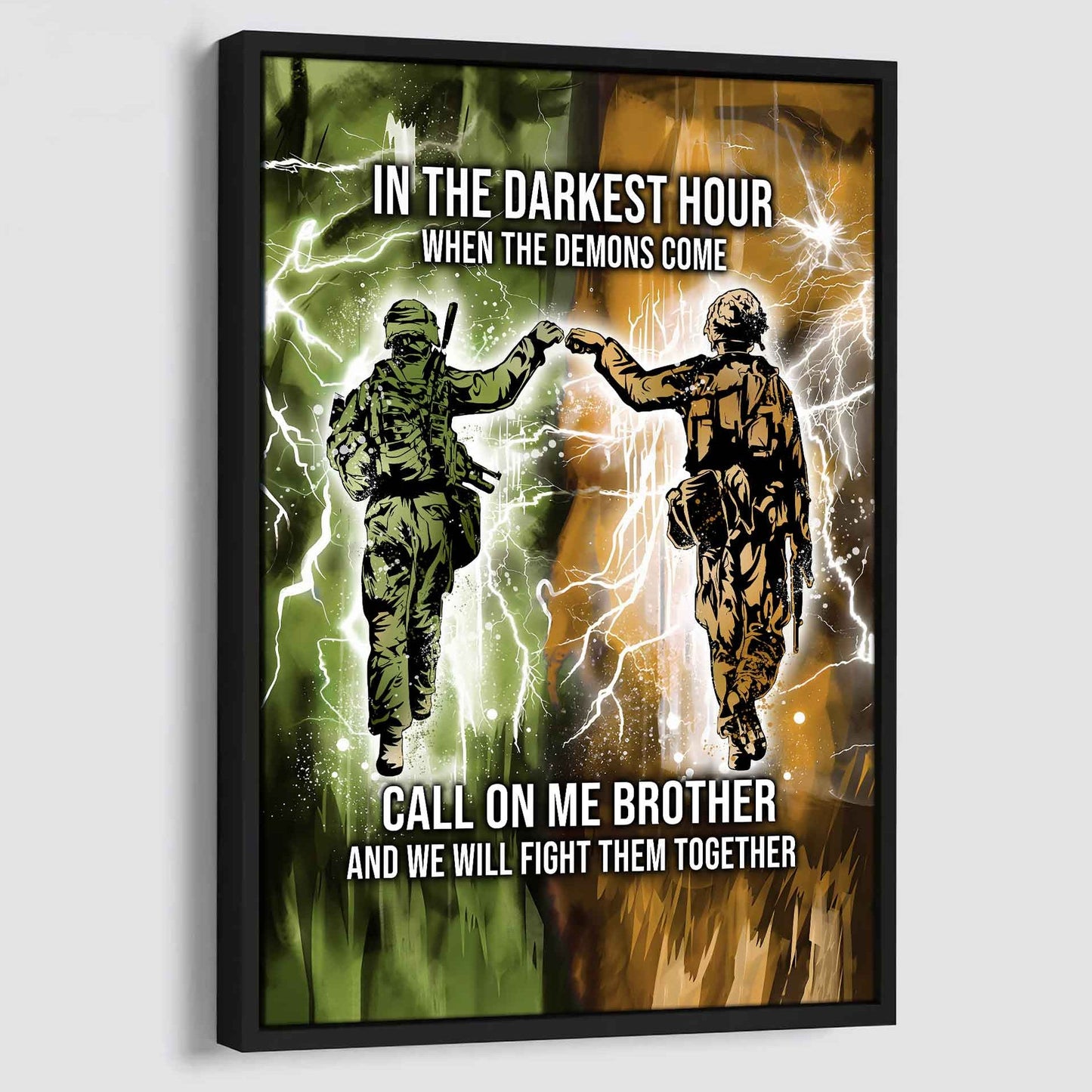 Canvas call on me brother