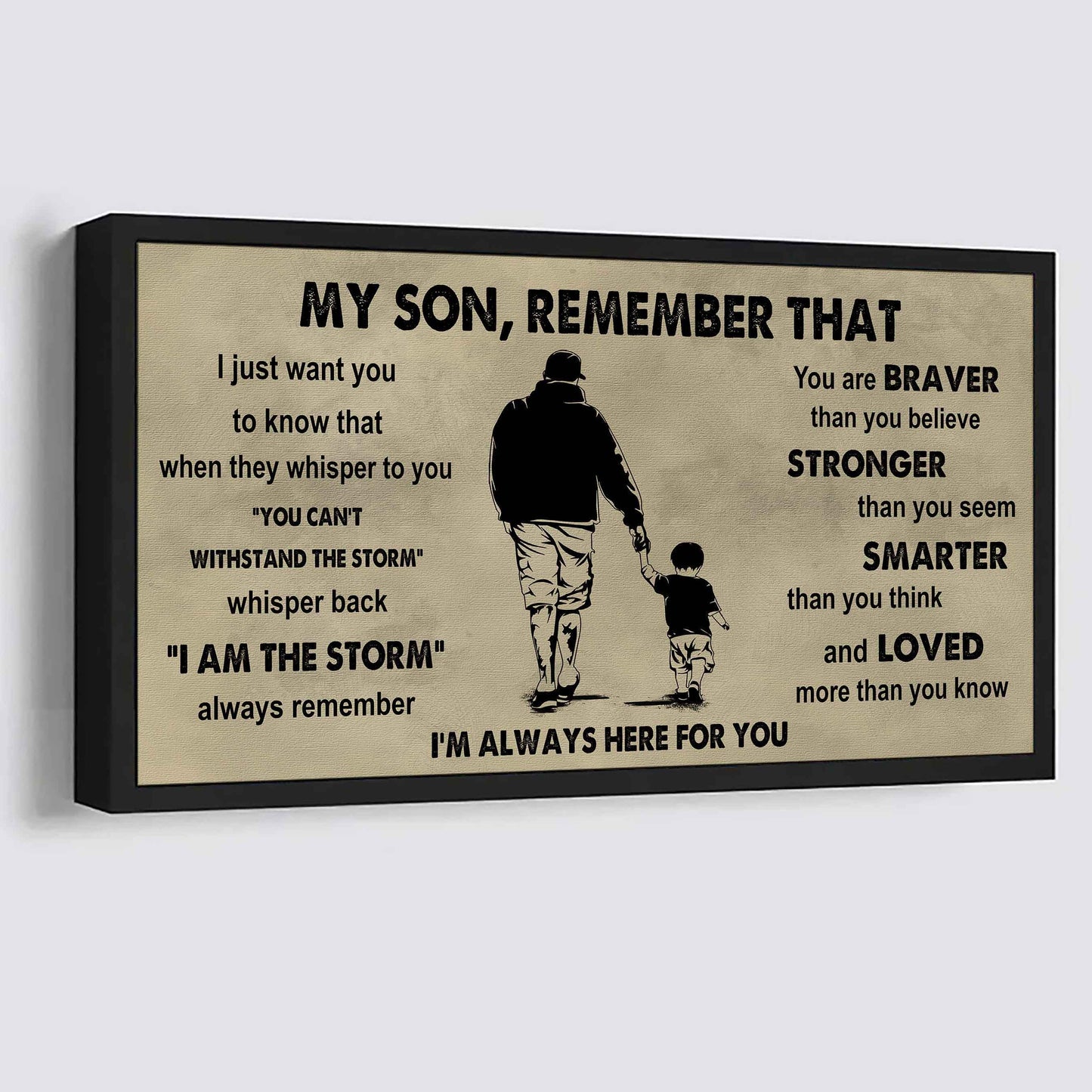 Soldier To My Daughter Remember That When They Whisper To You Whisper Back I'm The Storm I'm Always Here For You