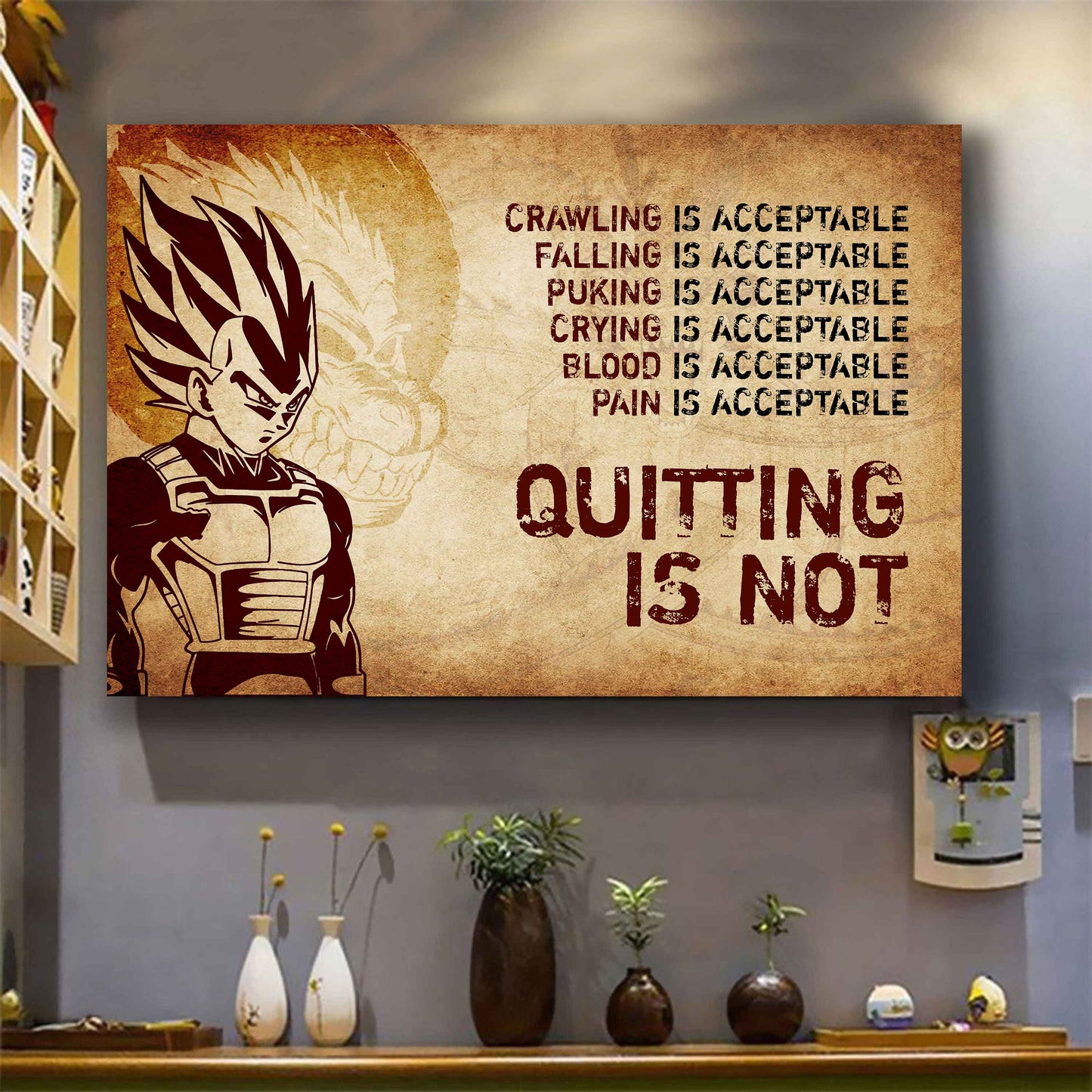 Knight Templar Poster Canvas Quiting Is Not Best Gifts Motivation Quotes