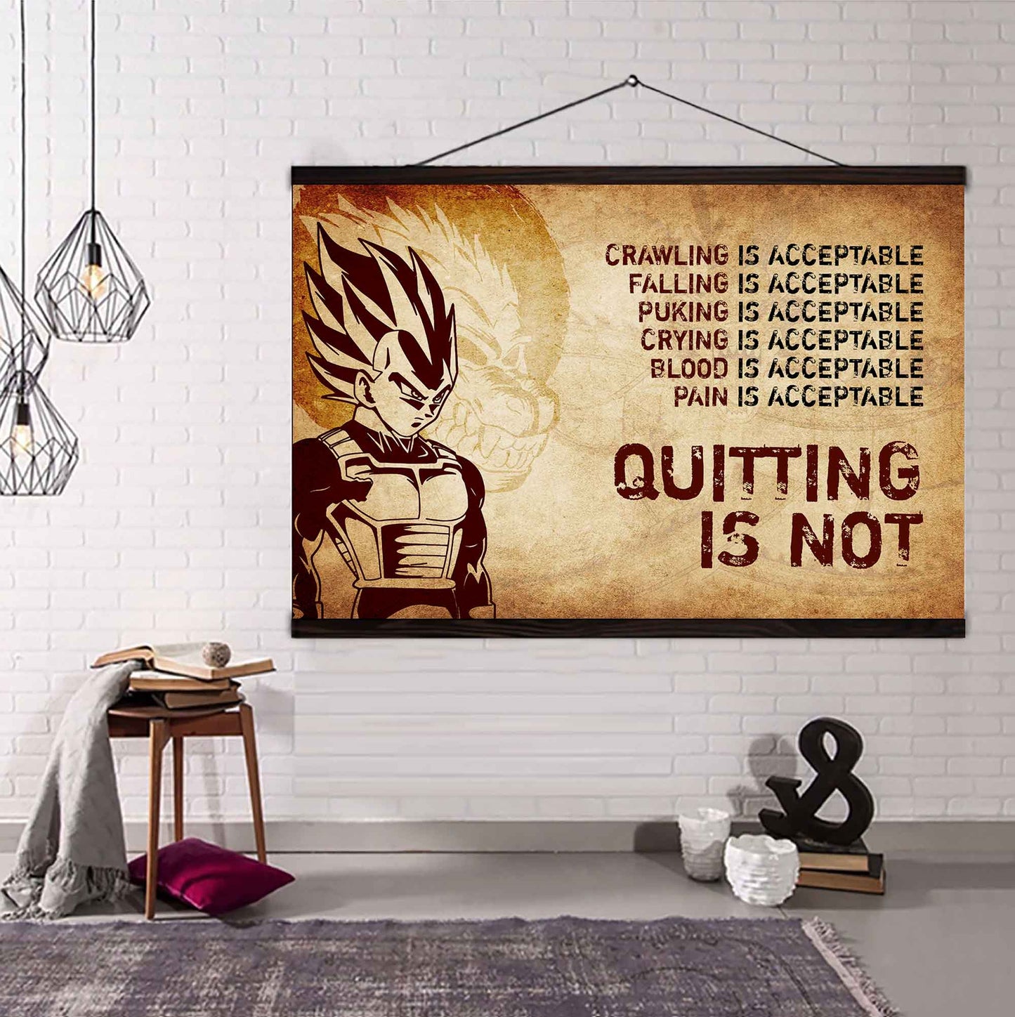 Knight Templar Poster Canvas Quiting Is Not Best Gifts Motivation Quotes