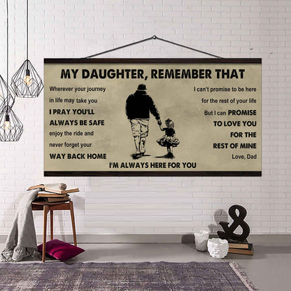 Soldier To My Daughter Remember That Never Forget Your Way Back Home I'm Always Here For You