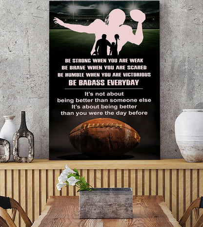American Football It's Being Better Than You Were The Day Before