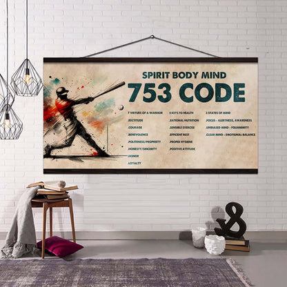 Knight Templar Poster Canvas 7 5 3 Code Motivation Quotes