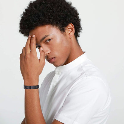 PC Brother Forever Customizable engraved brother bracelet double sided gift from brother, in the darkest hour, When the demons come call on me brother and we will fight them together